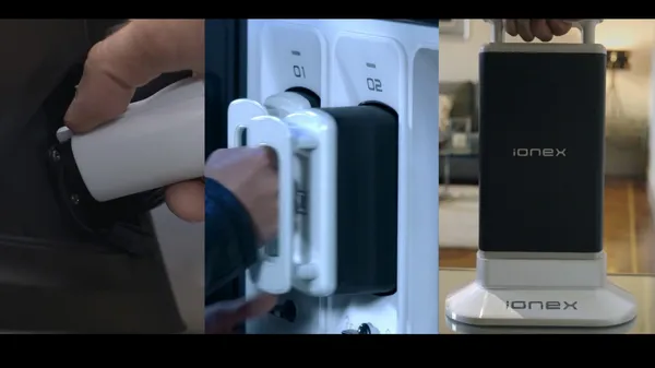 Ionex充電器與電池