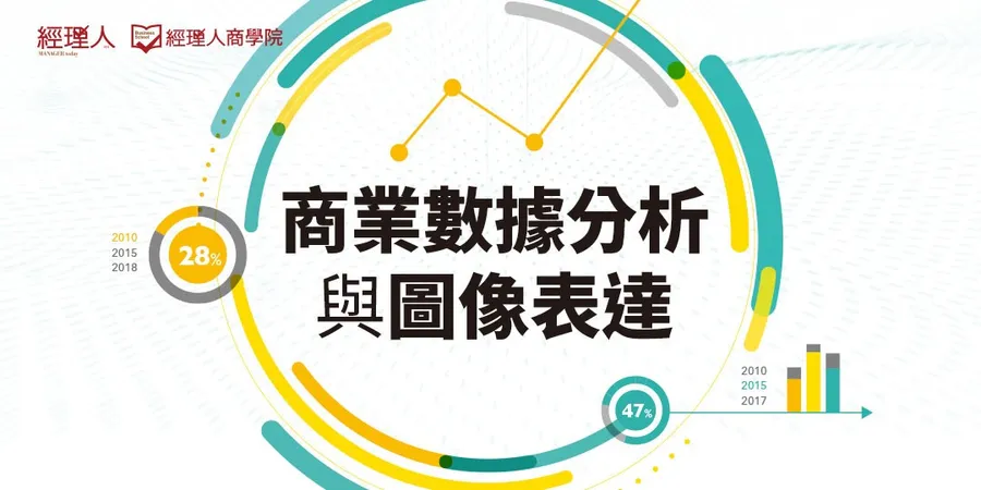商業數據分析與圖像表達│經理人商學院