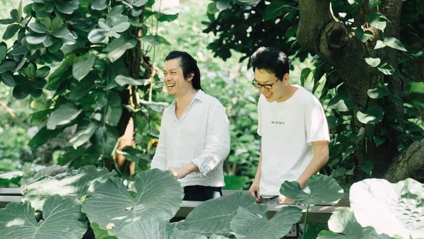 在台北植物園裡漫談自然、靈感和未來！──草字頭創辦人 黃偉倫 × 自然洋行創辦人 曾志偉