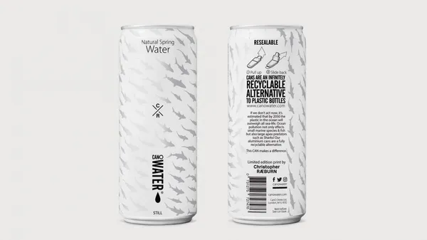 想讓飲水更環保！英國公司推動鋁罐取代塑料瓶，找時尚設計師來助陣