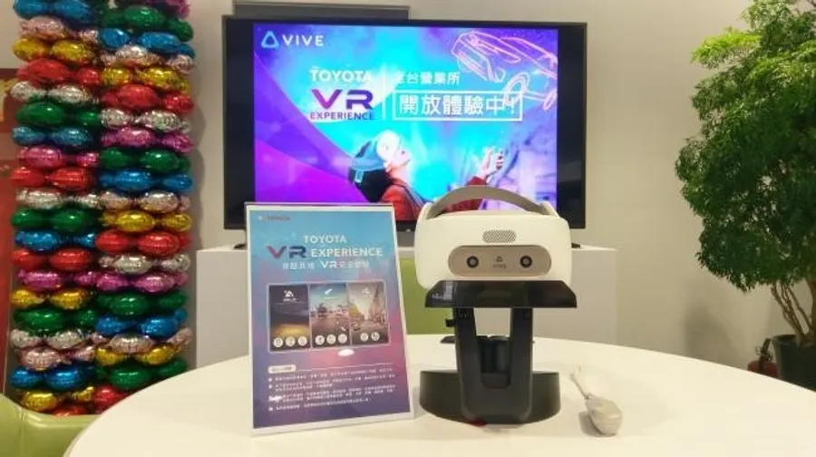 TOYOTA展間全面導入VR科技  打造嶄新數位體驗