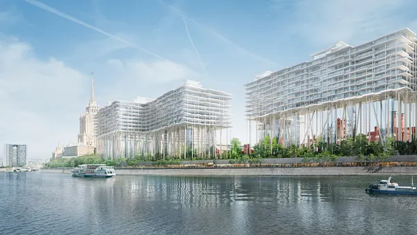 踩著高蹺的水平摩天大樓？對比歷史悠久的莫斯科酒廠，Herzog＆de Meuron 將打造舉向天空的新建築