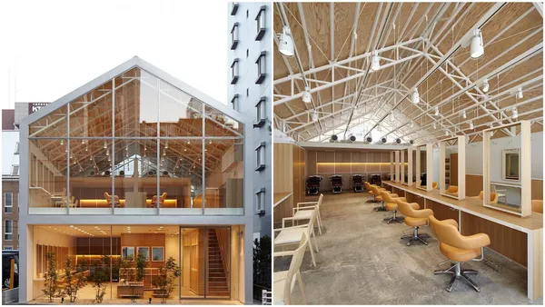 讓建築成為城市裡的一面美麗窗景！日本美髮院「Hair Do」千葉店設計