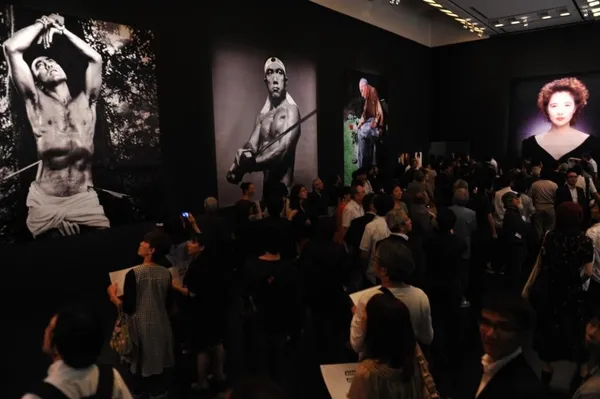 篠山紀信展 寫真力 PEOPLE by KISHIN 東京展的會場風景。(4).jpg