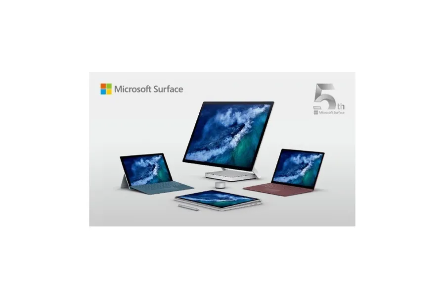 歡慶微軟Surface 五歲生日快樂
