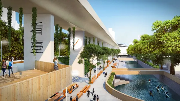 台中舊鐵道變身空中花園！Mecanoo 發表台中綠空鐵道部分設計