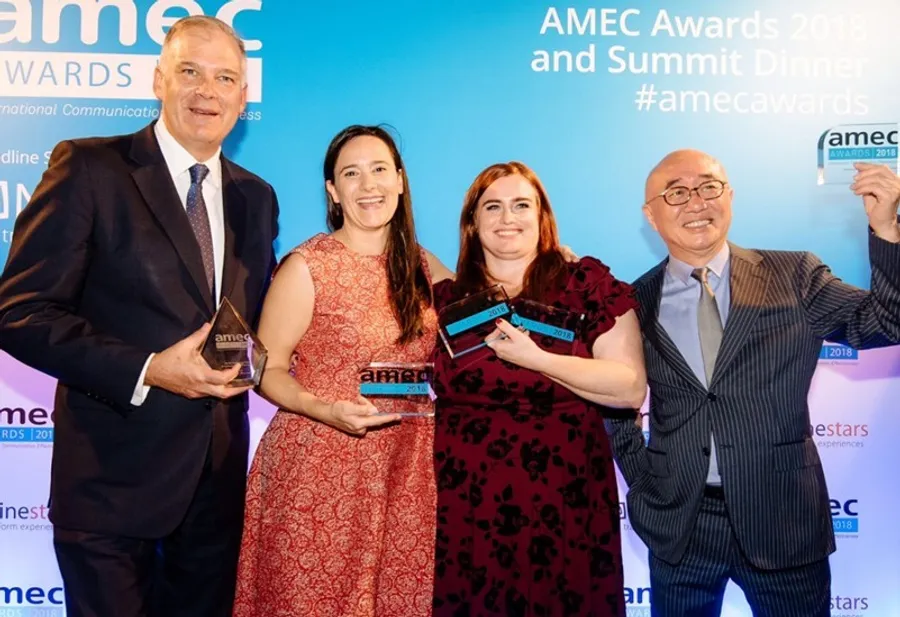 亞太社群輿情分析x公關數位內容 isentia慕亞國際榮獲AMEC最佳消費者行為洞察之創新應用大獎