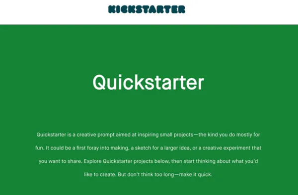 不投廣告、不做公關，佛系群眾集資「Quickstarter」是什麼新作法？ 