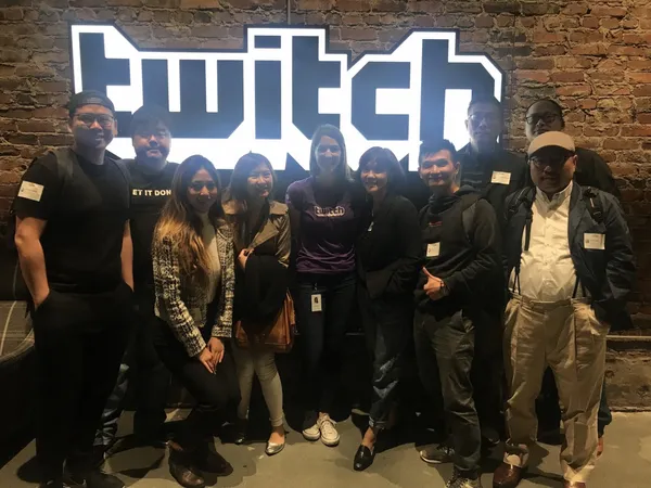 Meet Trip矽谷參訪團成員與Twitch代表於新總部合影