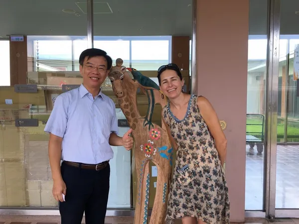 國際工藝師Maude Brown分享創作理念(圖片來源 臺東縣政府文化處).jpg