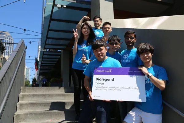 由台科大與中興大學跨校組成的台灣代表隊 BioLegend