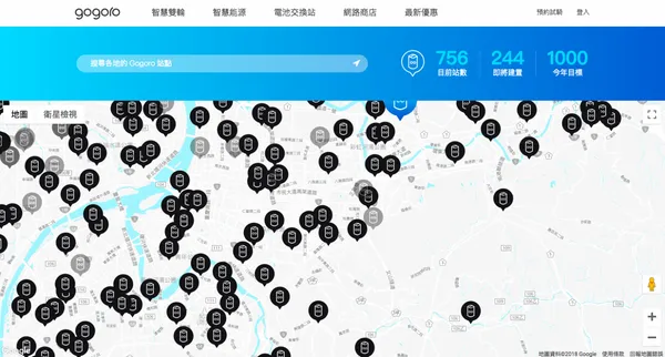 gogoro電池交換站