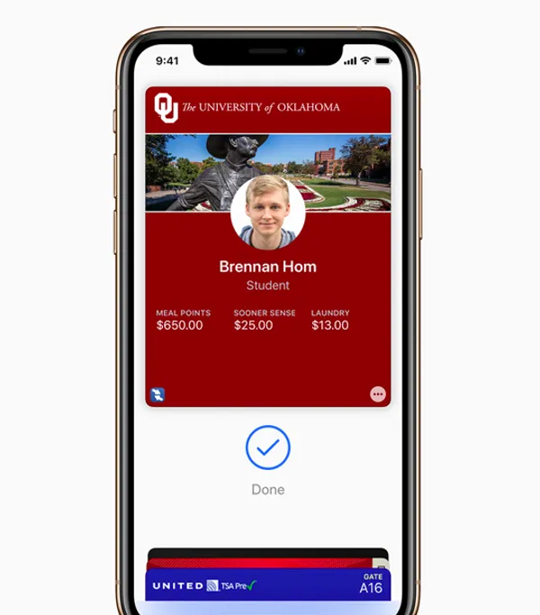 Student ID Apple Wallet