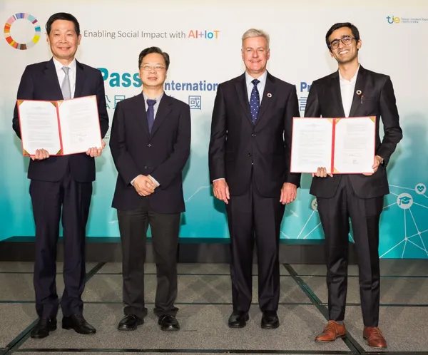 在青創總會與GEN的見證下，臺灣與亞太六國簽署gAsia Pass創業數位公民卡協議，讓林口新創園朝亞太區國際新創入口平台邁進