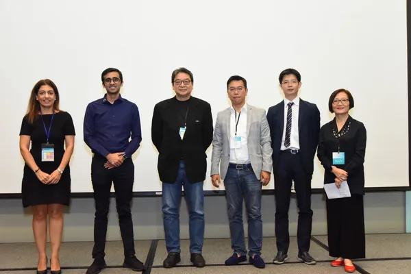 AIoT智慧物聯場次邀請愛魅客執行長王志恭、邁特創新基地總經理戴憶帆、中孚創聯科技董事長伍自強等代表與會