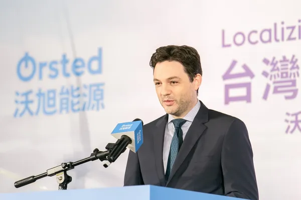 沃旭能源亞太區總經理暨台灣董事長柏森文（Matthias Bausenwein）