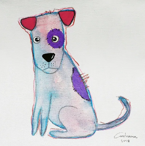 安恰娜57.白色系列：寵愛貓狗狗 #1_White Series Love Puppy #1.jpg