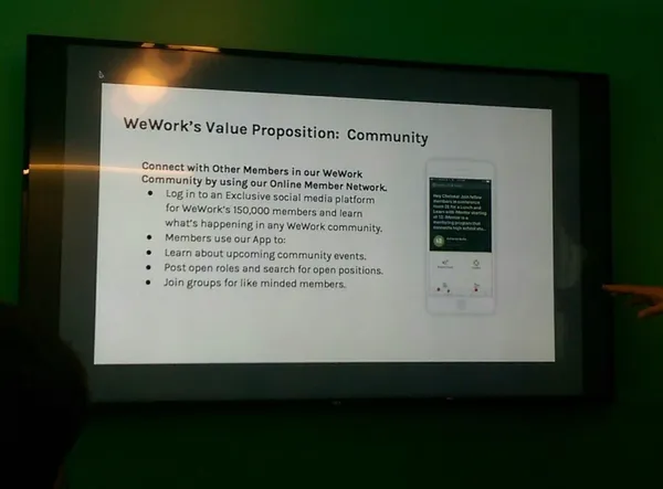 WeWork Community App