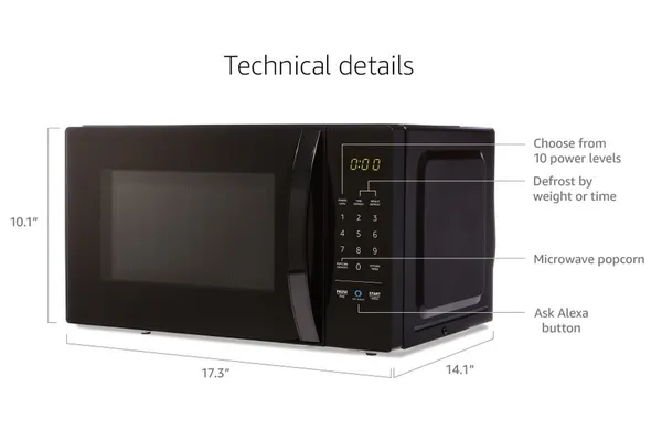 Alexa Echo Microwave