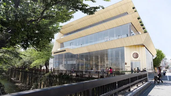 賞櫻第一排！隈研吾操刀、Starbucks星巴克頂級門市落腳東京中目黑，2019年2月開幕