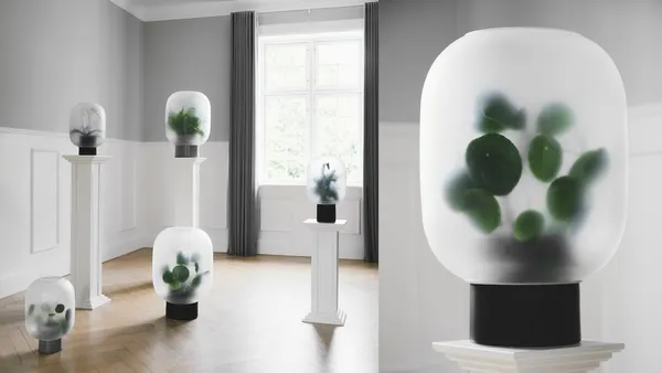如霧中風景：Studio Rem 新花器設計，展現霧天裡的植物印象