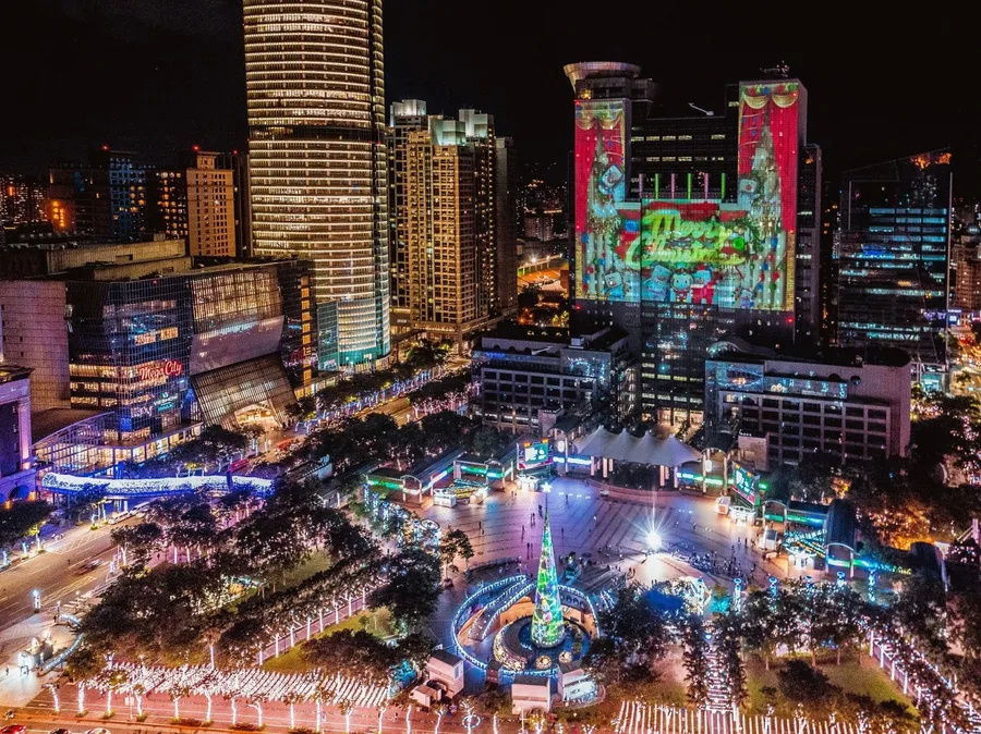 「新北市歡樂耶誕城」 讓民眾Wow聲連連