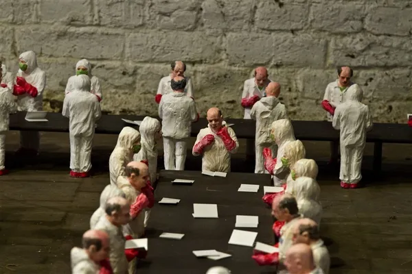 微型雕塑 Isaac Cordal