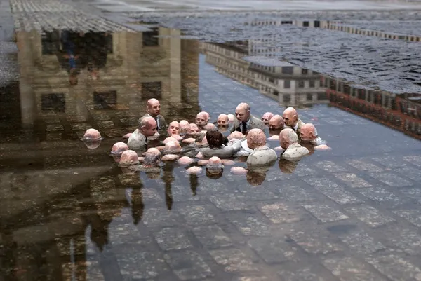 微型雕塑 Isaac Cordal