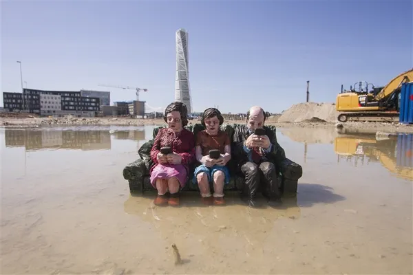 微型雕塑 Isaac Cordal