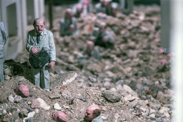微型雕塑 Isaac Cordal