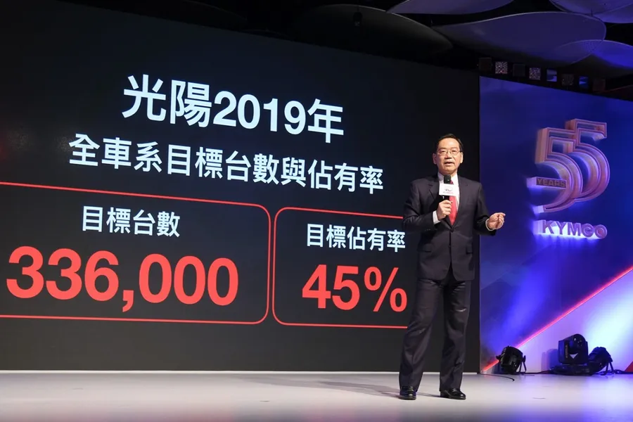 19連霸破500萬台銷售佳績  KYMCO期以油電新車創45%市佔