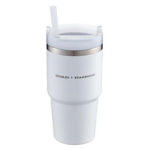 Starbucks-STANLEY白不鏽鋼TOGO冷水杯，售價$1,250(3).jpg