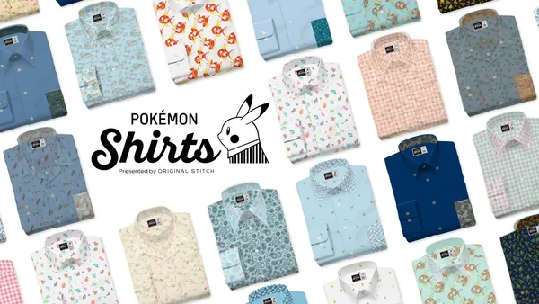 Pokémon X Original Stitch推出定製襯衫：151 款寶可夢原創圖樣，2月正式發售！