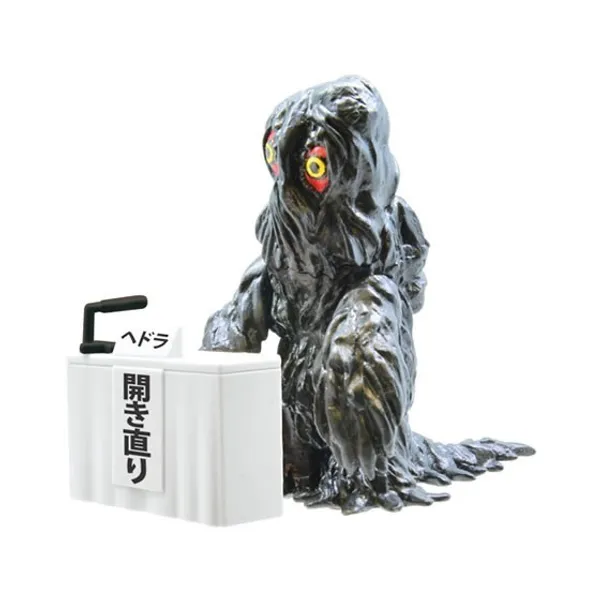 東寶怪獸道歉記者會扭蛋-黑多拉.jpg