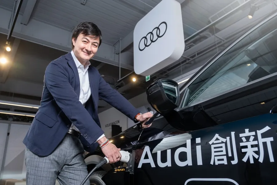 看好台灣電動車市場，奧迪總裁：短期全台5座快充站就夠用