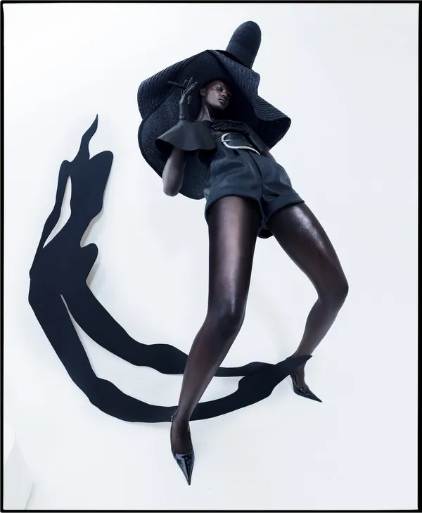 Tim Walker, 'Duckie Thot, Aubrey’s shadow', London