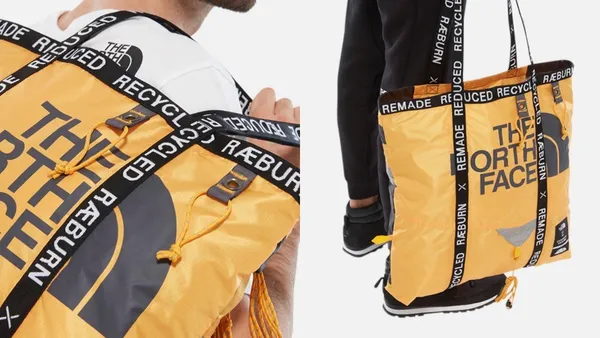 The North Face×RÆBURN設計師聯名：回收舊帳棚，創造輕巧、環保全新手袋系列