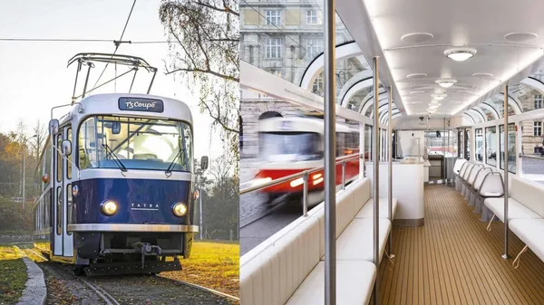 布拉格觀光電車新設計！復古造型、簡潔內裝打造新經典，獲德國紅點設計獎