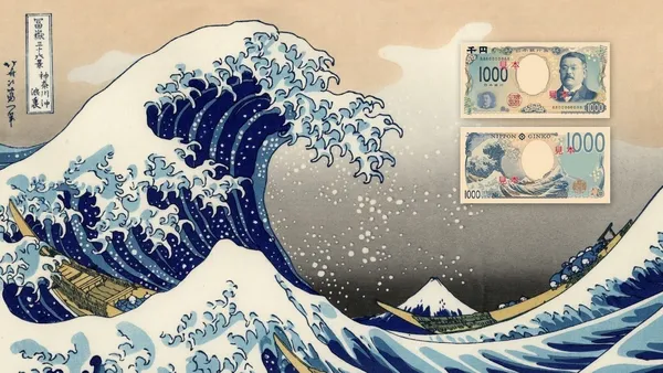 葛飾北齋《神奈川沖浪裏》躍上紙鈔！日本紙鈔新設計，三大人物與經典建築、藝術名作齊登場！