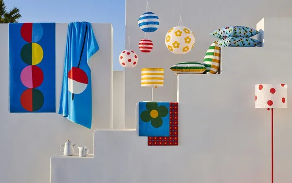 IKEA SOMMAR-02- 2019限量新品以童趣活潑的花樣設計與鮮黃、鮮紅等大膽的色彩創造歡樂