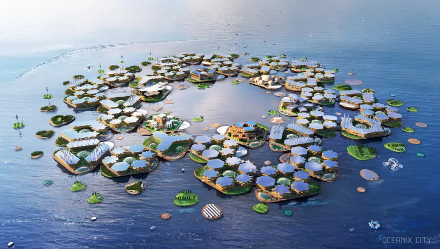 設計Google總部的建築事務所，這次要打造一座萬人居住的「漂浮城市」