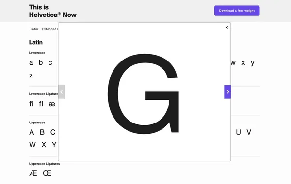 螢幕截圖自 Helvetica Now 網頁.jpg