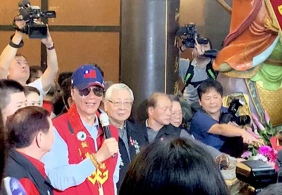 參選總統！鴻海郭台銘以媽祖之名：要為台灣人而出來