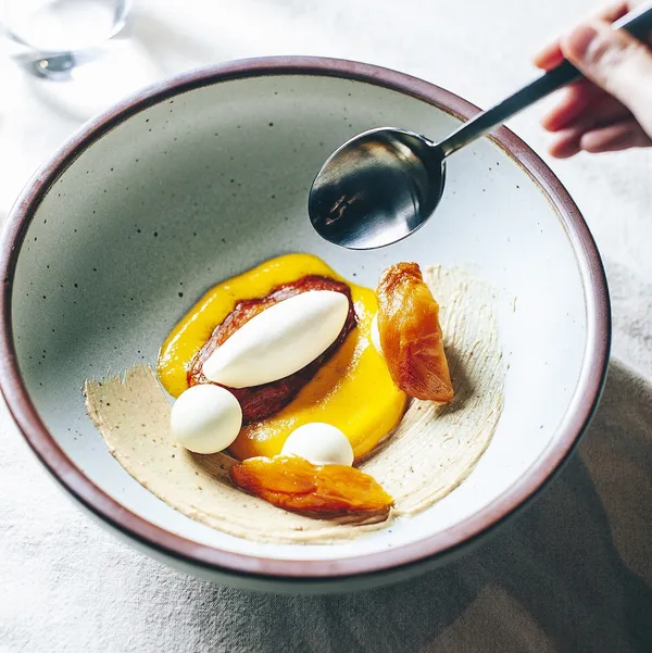 09-The Tavernist正式開幕＿菜色＿Mango-white chocolate-pean