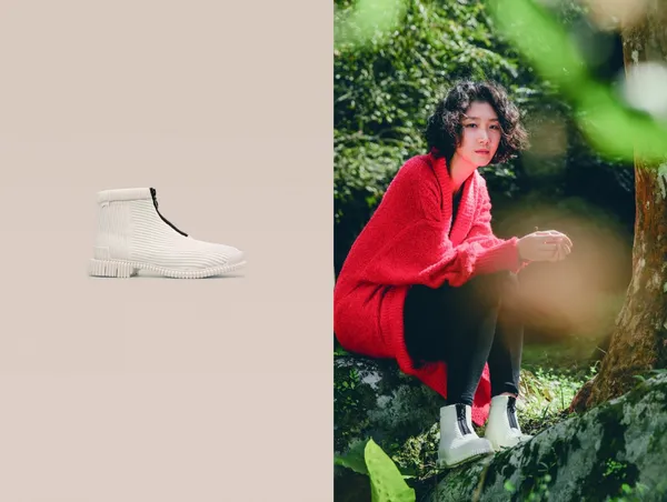 氣味設計師 張葳×Camper Pix系列黑色休閒鞋，NT$6,980。.jpg
