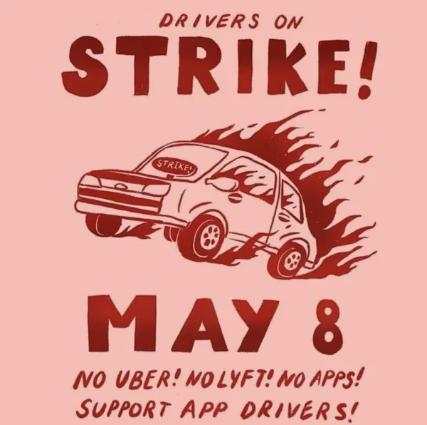 Uber Driver Protest