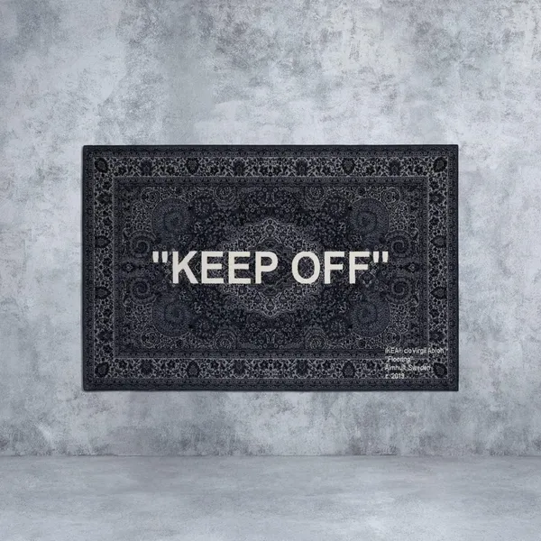 Virgil Abloh X IKEA　地毯　擺拍.jpg