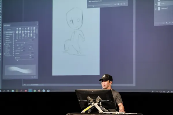 漫威原畫展-安東尼弗朗西斯科-Anthony Francisco現場講解設計流程1.jpg