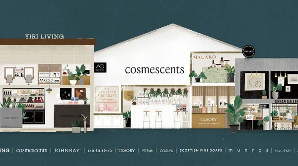 從 ESCENTS 到 cosmescents，伊聖詩芳療生活館大江購物中心專櫃改裝開幕！