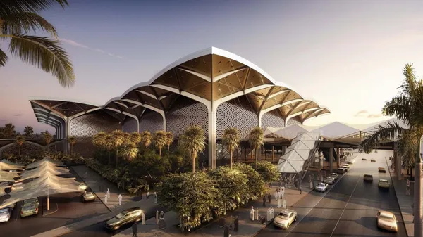 Foster + Partners 沙烏地阿拉伯高鐵站 麥加站.jpg